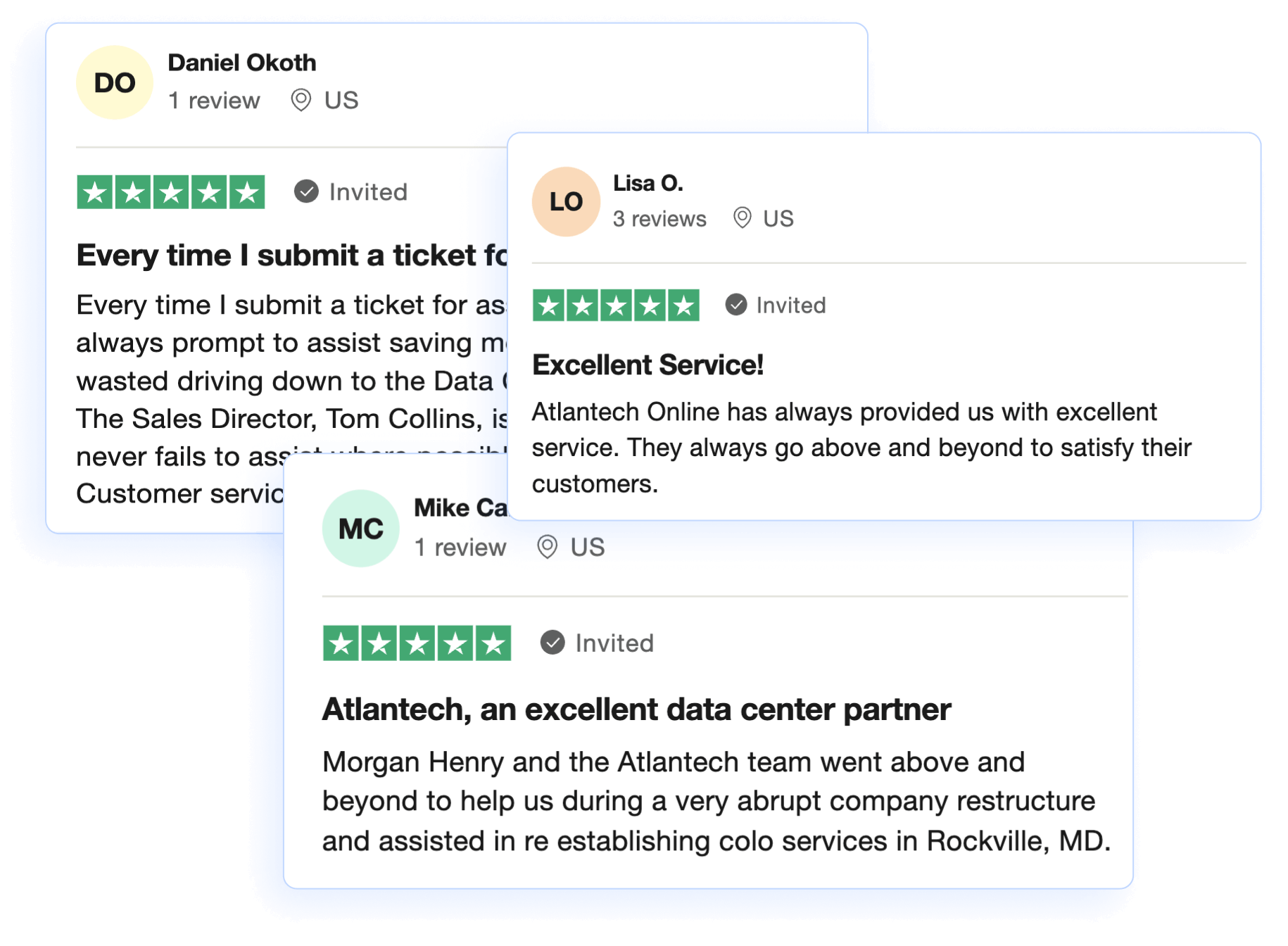 Postive reviews about ATL